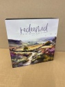 Scripture Block (black) Redeemed - Evening Country Scene
